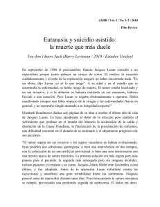 Eutanasia y suicidio asistido: la muerte que más duele