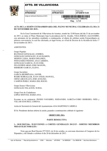 Pleno 21-11-15 - Ayuntamiento de Villaviciosa