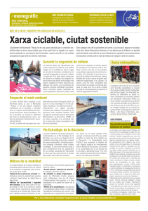 Xarxa ciclable, ciutat sostenible