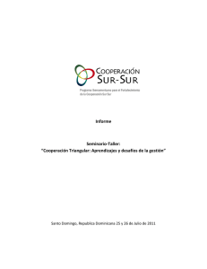Informe Final Triangulación - República Dominicana