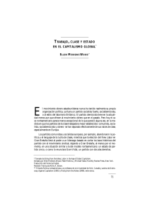 trabajo, clase y estado en el capitalismo global