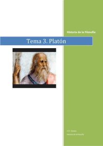 Tema 3. Platón