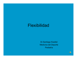 Flexibilidad - Deportologia Pediatrica.com