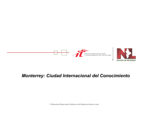 Monterrey: Ciudad Internacional del Conocimiento