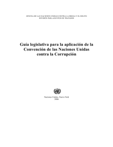 Guía legislativa para la aplicación de la Convención de las