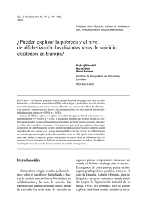 ¿Pueden explicar la pobreza y el nivel de alfabetización las distintas