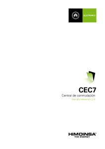 Manual de Usuario CEC7