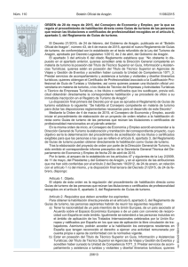 Orden 20 de mayo de 2015, del Consejero de Economía y Empleo