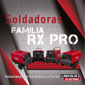 RX PRO - Lincoln Electric