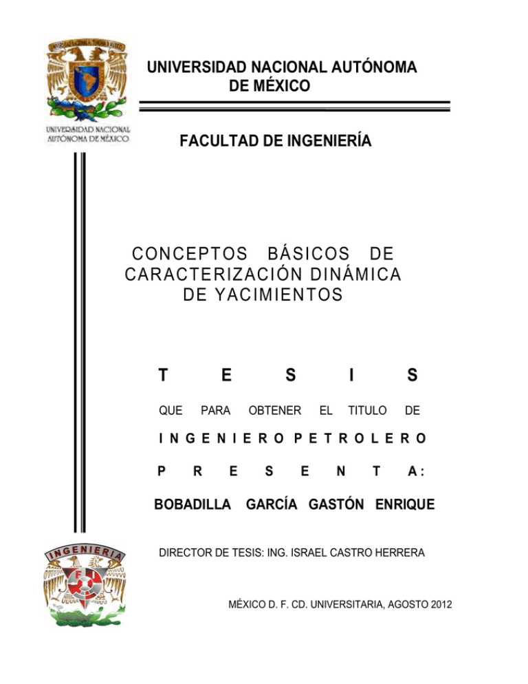 Conceptos Básicos De Caracterización Dinámica De