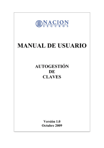 ¿Cómo recupero/cambio mi clave?