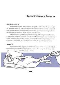 Renacimiento y Barroco