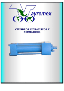 Cilindros hidr&aacute;ulicos y neum&aacute;ticos HDT