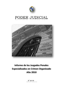 poder judicial - Oficina de Planeamiento y Presupuesto