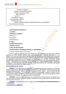 Sentencia AP A Coruña 1393/2013, de fecha 10 de mayo de 2013