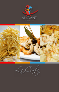 La Carta - Restaurant Aligant