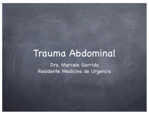 trauma abdominal