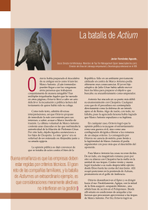 La batalla de Actium - Top Ten Management Spain
