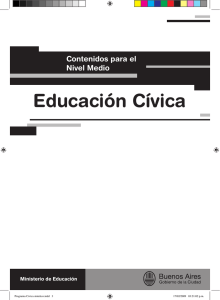 Educación Cívica - Buenos Aires Ciudad