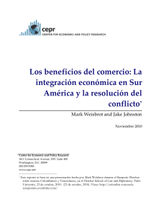 Los beneficios del comercio: La integración económica en Sur