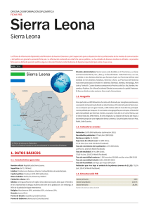 Ficha país de Sierra Leona - Ministerio de Asuntos Exteriores y de