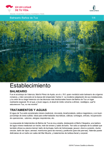 Establecimiento - Turismo Castilla