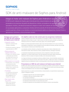 SDK de anti-malware de Sophos para Android