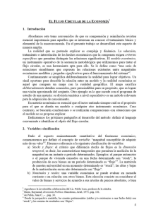 EL FLUJO CIRCULAR DE LA ECONOMÍAl