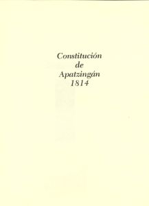 Constitución de Apatzingán 1814