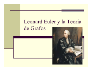 Leonard Euler y la Teoría de Grafos
