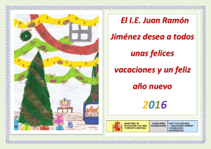 El IE Juan Ramón Jiménez desea a todos unas felices vacaciones y