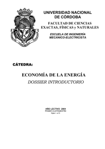 Dossier 2004 - Facultad de Ciencias Exactas, Físicas y Naturales