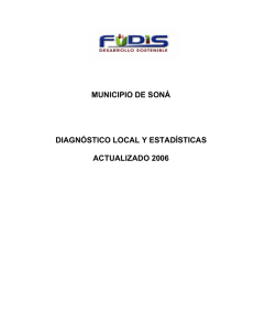 municipio de soná diagnóstico local