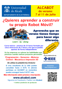¿Quieres aprender a construir tu propio Robot Móvil?