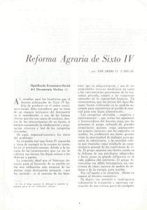 Reforma Agraria de Sixto IV