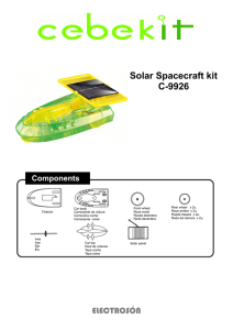 Solar Spacecraft kit C