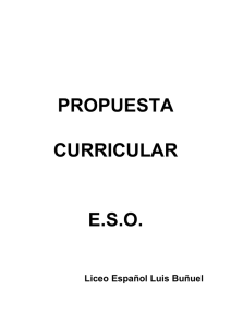 Propuestas curriculares E.S.O. - Ministerio de Educación, Cultura y