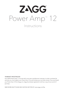 Power AmpTM 12