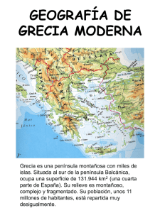 geografía de grecia moderna