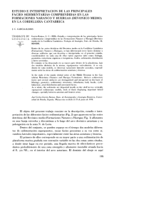 estudio e interpretacion de las principales facies sedimentarias