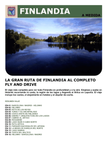 LA GRAN RUTA DE FINLANDIA AL COMPLETO FLY AND DRIVE