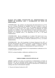 Resolución 02-02 SOBRE CONSTITUCIÓN DE