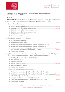 Primer control del curso