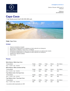 Cayo Coco - Chicureo Travel : Agencia de viajes