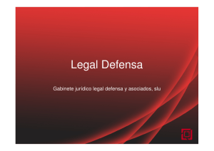 Presentación - Legal Defensa