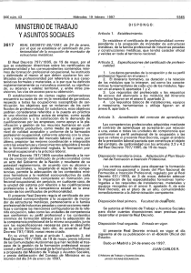 RD 86/1997 - Servicio Público de Empleo Estatal