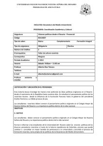 La Decanatura del Medio Universitario contribuye a la formación