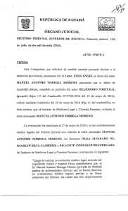 Resolución del Segundo Tribunal que ordena nuevo exámen