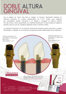 DOBLE ALTURA GINGIVAL - Dynamic Abutment Solutions ES