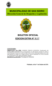 Boletín Extra N° 527 _Desafectación Rosario de Santa